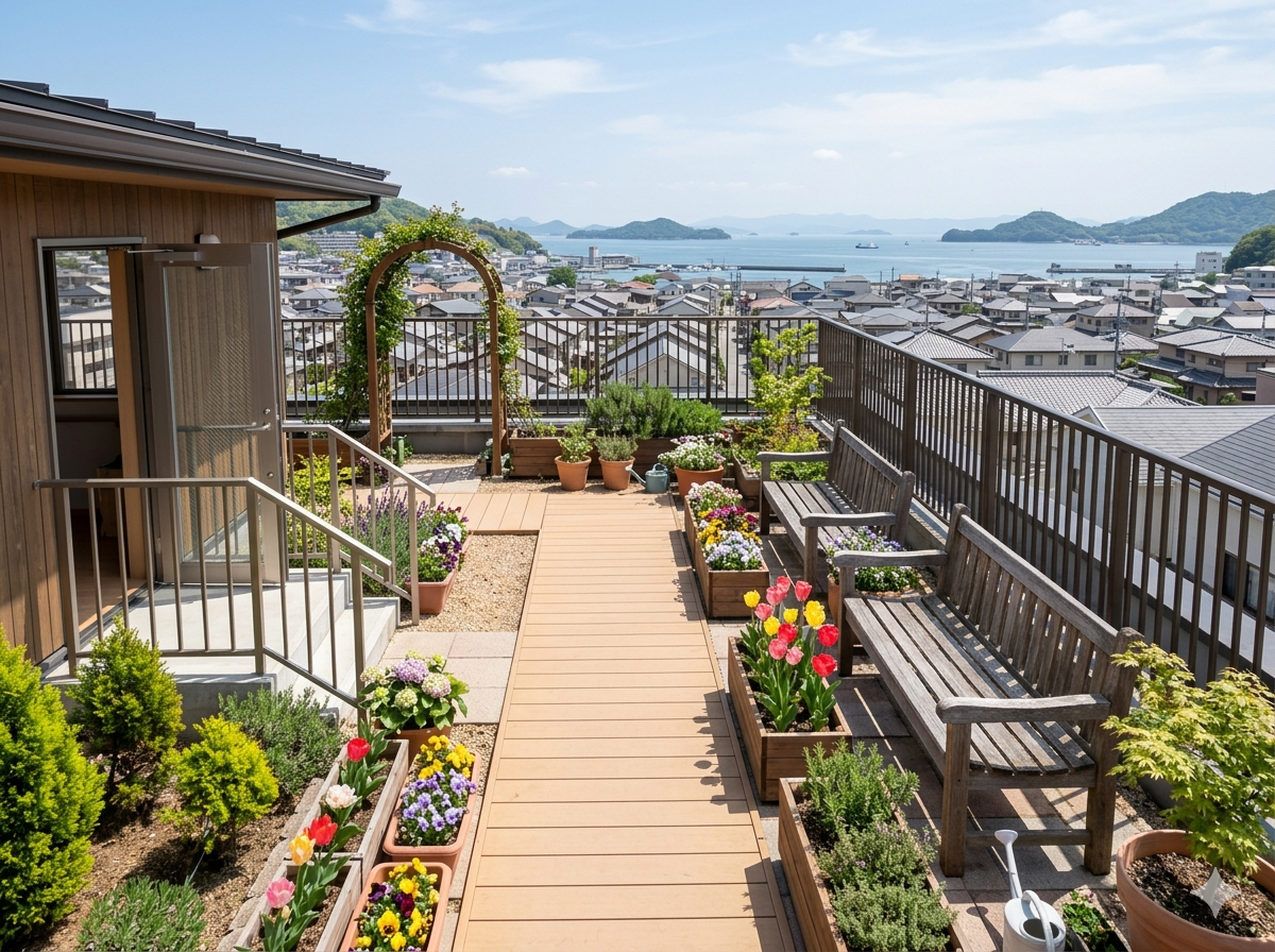屋上庭園