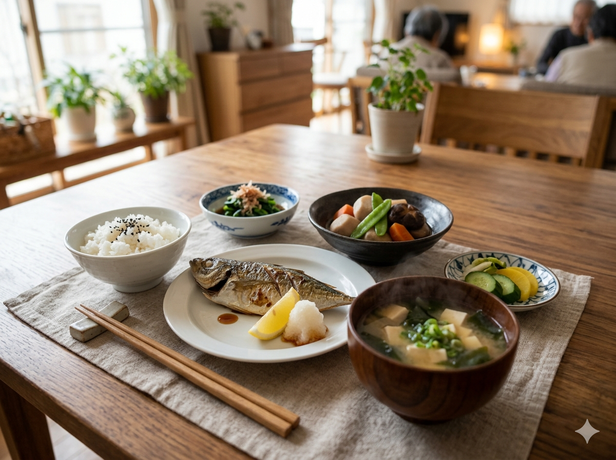 季節の手作り食事